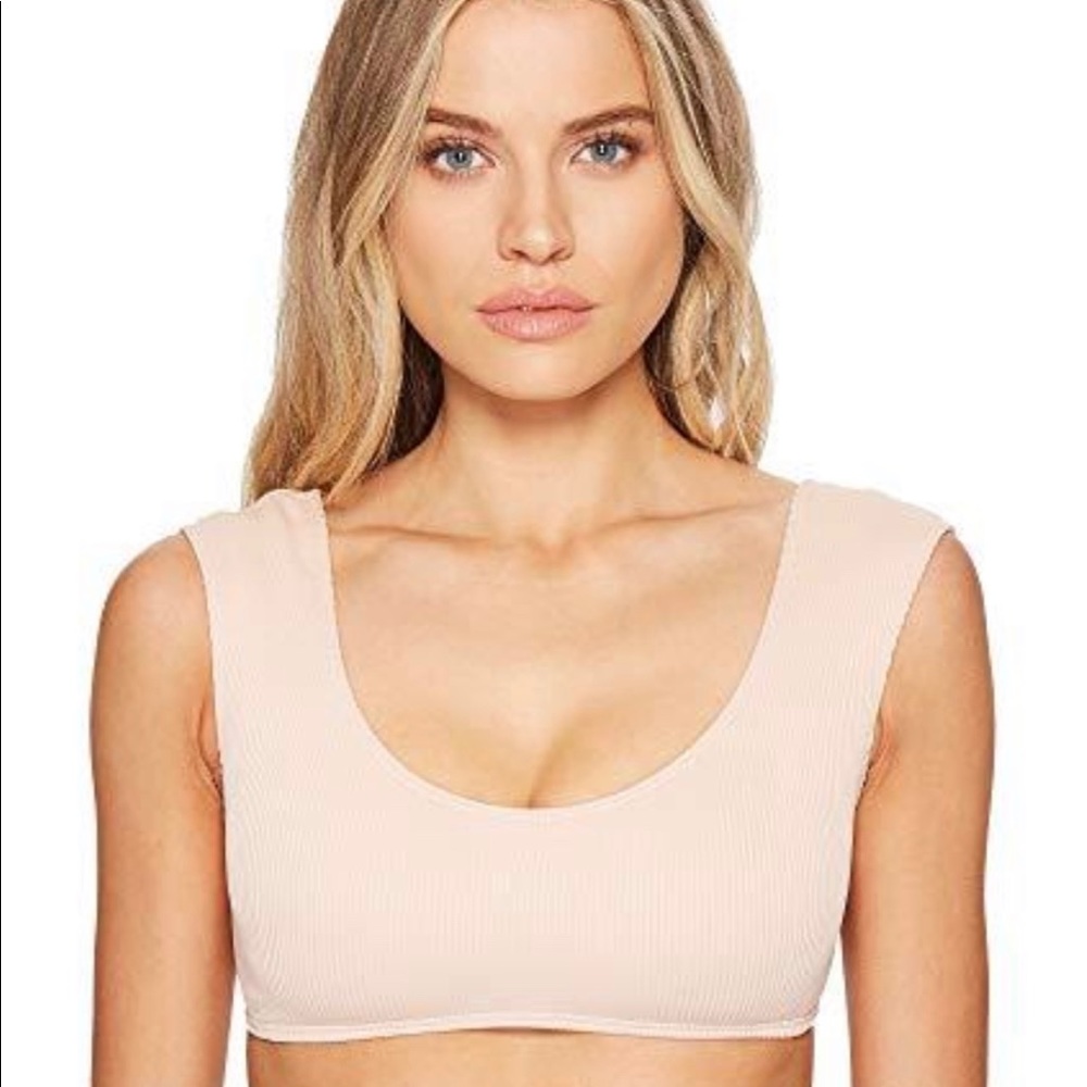 Sports Illustrated Secret Garden Swim Top Sz 8 NWT